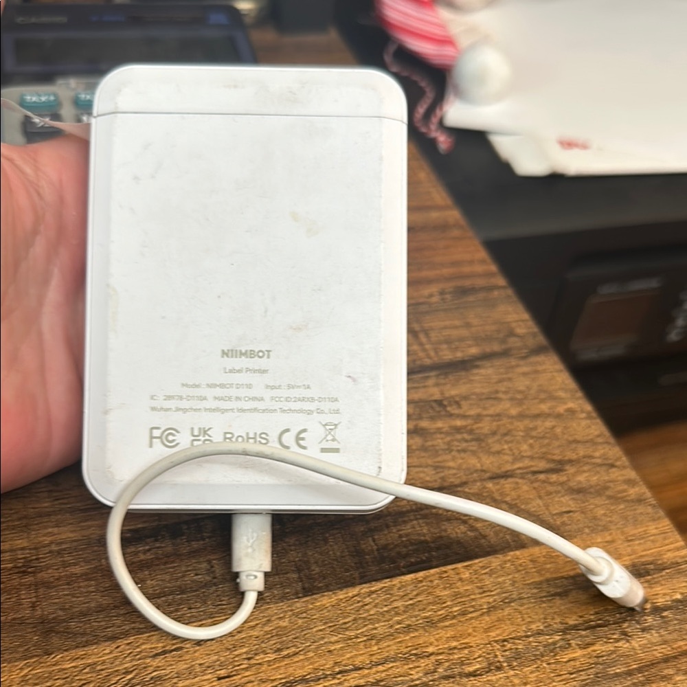 Nimbot Label Printer - White model number d110